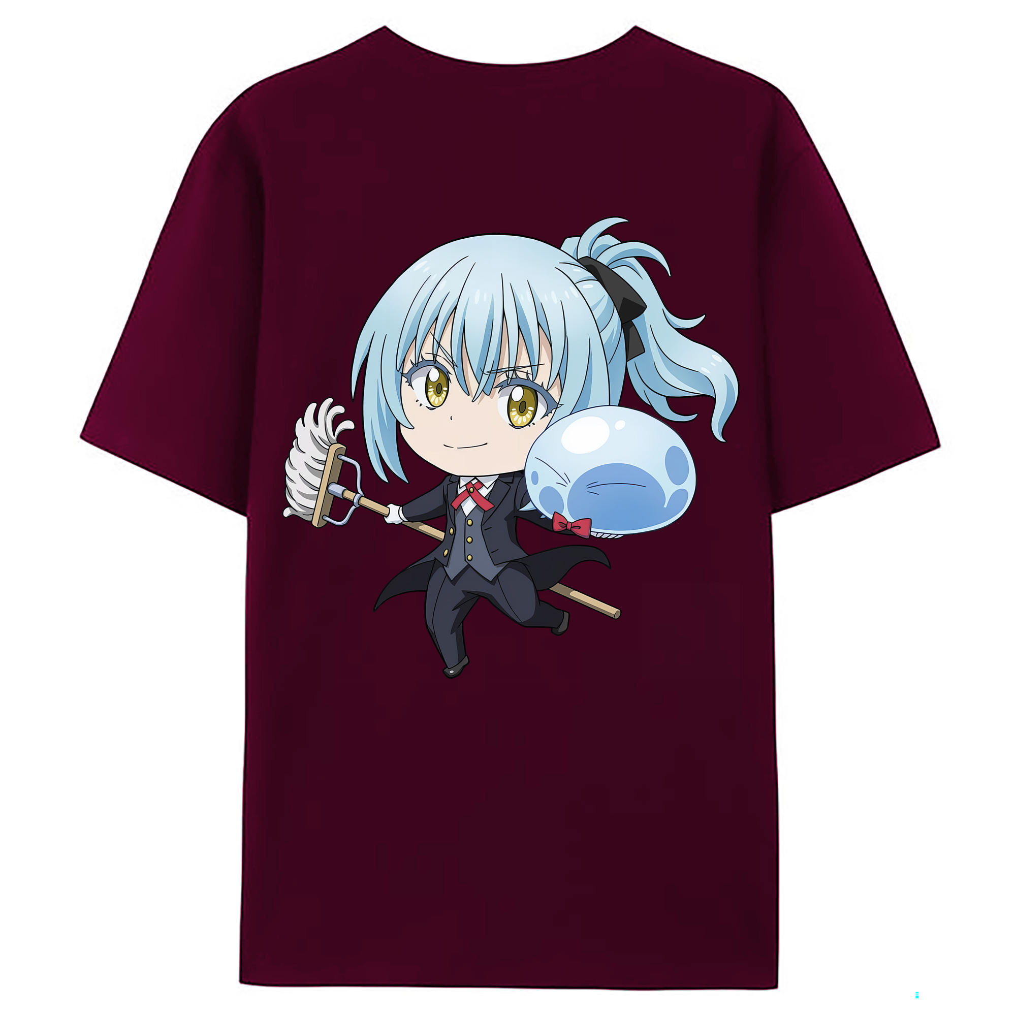 （画像用） 転スラ Regarding Reincarnated to Slime レディース半袖Tシャツ(バックプリント)